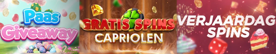 Diverse gratis spinsacties Casino 777