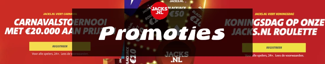 Jacks.nl No Deposit bonus Free spins